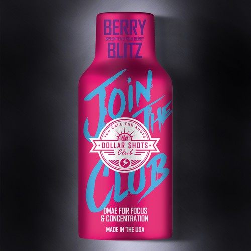 Design di Create an eye-catching energy shot drink bottle design for the relaunch our eCommerce Supplement Shot Co.!! di Dimanist