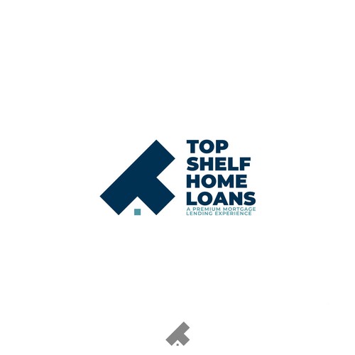 Modern, iconic logo design spin on the mortgage industry! Design by matamorosdesigns