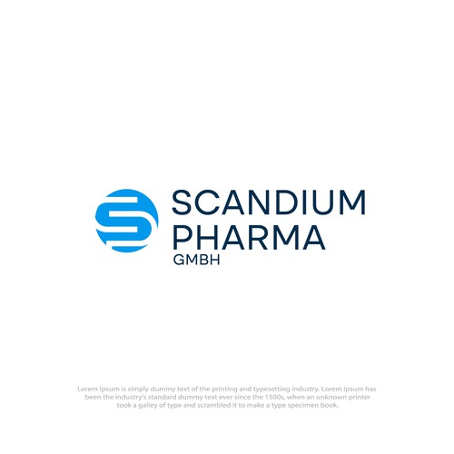Logo for pharmaceutical Wholesaler Design by Safflower YES