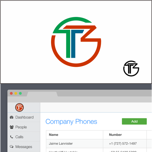 T3 - Logo for Mobile Phone Company Design by pentingYAKIN™