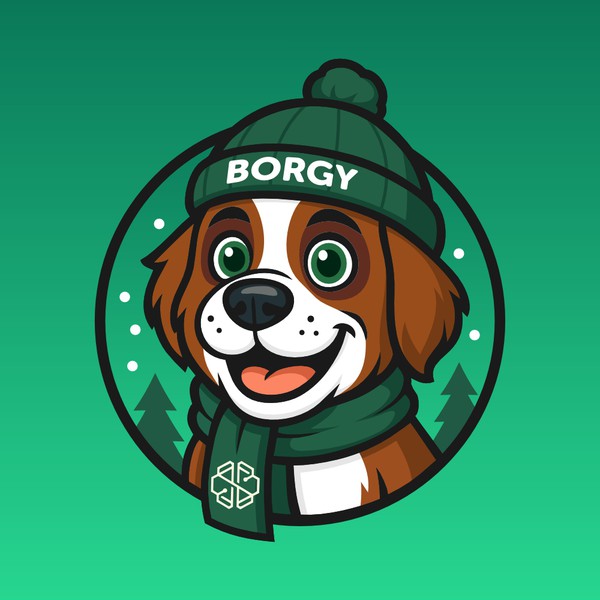 Borgy Mascot Logo
