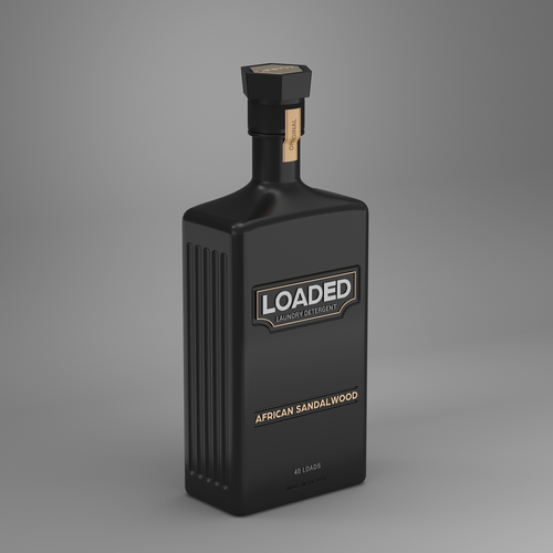 Masculine Cologne-Scented Laundry Detergent Bottle Diseño de ¤H5¤