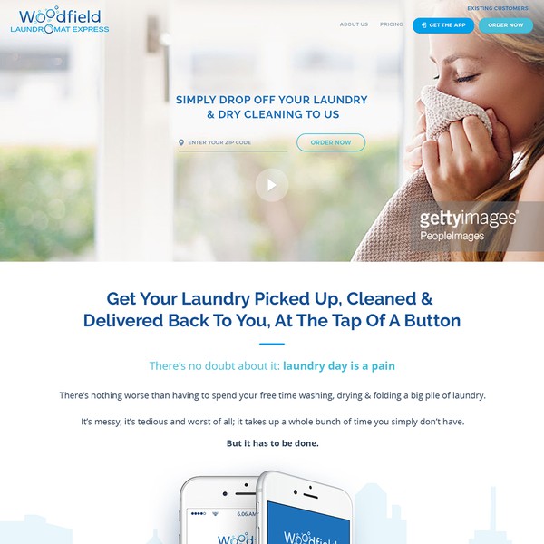 Woodfield Laundromat Express Homepage