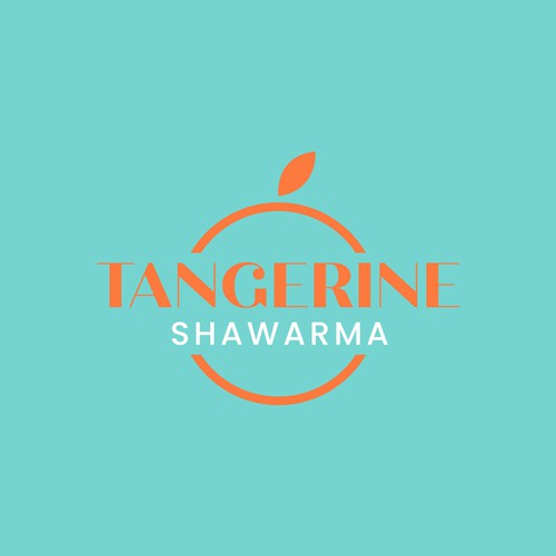 Simply Orange and Teal Design by Artoware