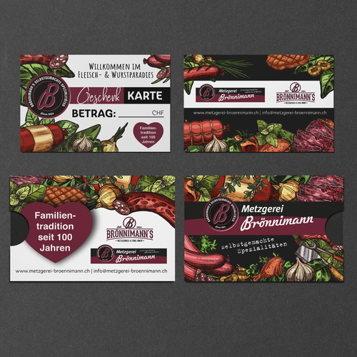 Gift Card Design by The ARTelier