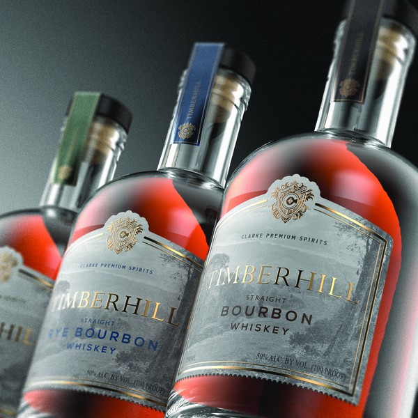 Design realizzato da Esteban Tolosa intitolato "Timberhill Bourbon"