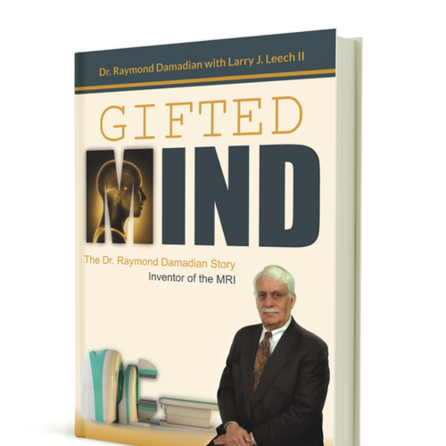 Autobiography book cover for the inventor of the MRI Design by EdwardVR