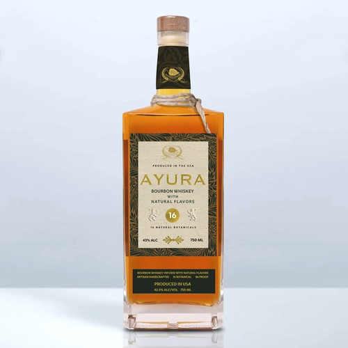 Arman HrさんのDesign an attractive label for a new Bourbon Whiskeyデザイン