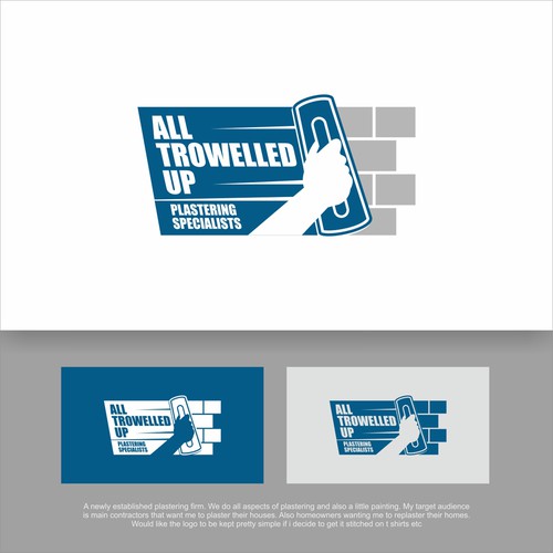 Design a quirky logo for new plastering company-ontwerp door winky_othniel