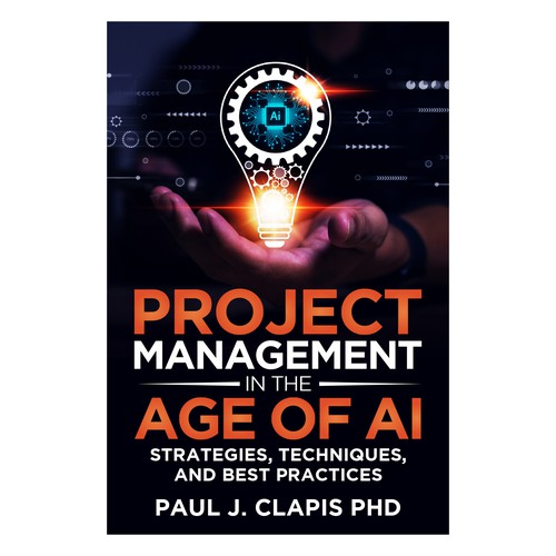 Simple, professional cover for a business book about Artificial Intelligence Design von anisha umělec