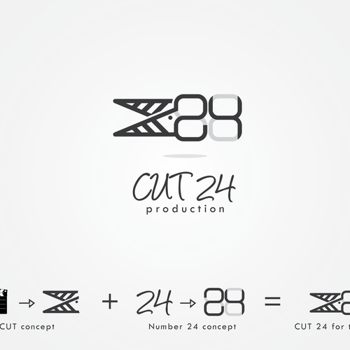 Creating an image for Cut 24 Productions Design by Jendralpiggy