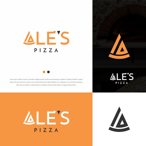 Diseño de Rebrend Ale's pizza (Pizzeria da asporto) de Art_Tam