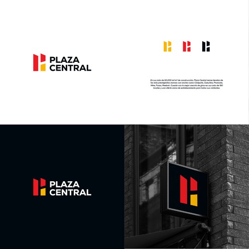 Logotipo Plaza Central Design by spARTan