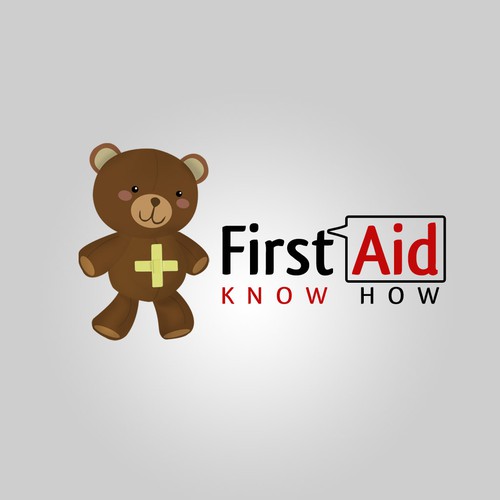 "First Aid Know How" Logo Design por gtVan design
