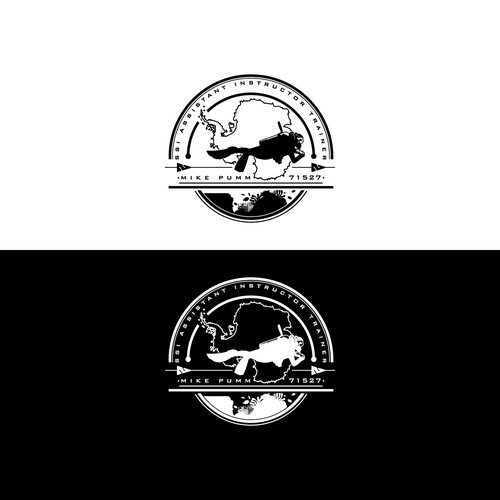 コンペ「Antarctica Stamp」のデザイン by ScarDesignsさん 