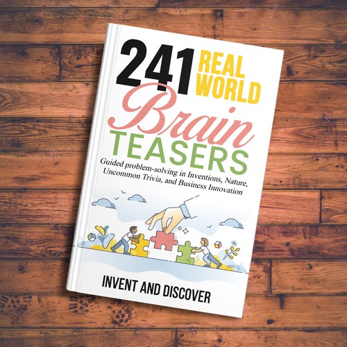 Book Cover - Creativity, Innovation, Inventions, Lateral thinking Design by Zahari Studio