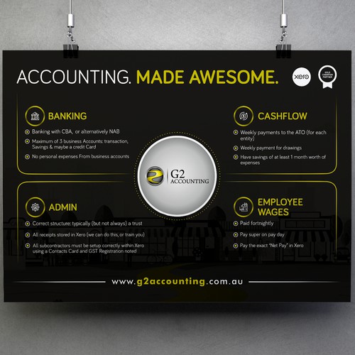 Accounting Client Best Practice - "infographic" Design by Shreya007⭐