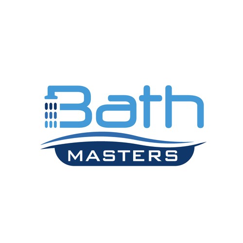 Create a Unique and easily identifiable logo for Bath Masters!! Design by Transformed Design Inc.