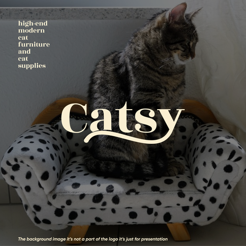 Modern Logo Needed for Cat Store Design by CostinLogopus