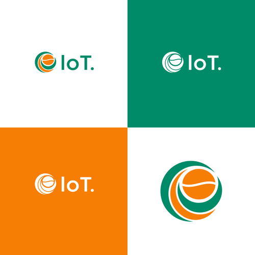 IoT company logo Design by Fauzza