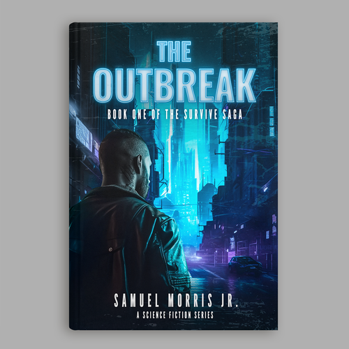 Sci-fi book cover with horror elements needed. Design by ZeppelinDG