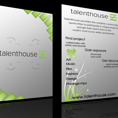 Designers: Get Creative! Flyer for Talenthouse... Réalisé par milos_arandjelovic