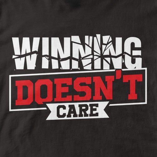 Motivational quote design to launch a new clothing brand. Design by MariaSay