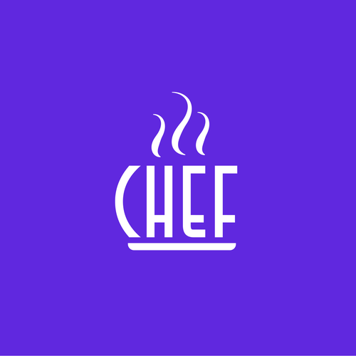 "CHEF": Food & Cooking Social Media Logo Design by AnaGocheva