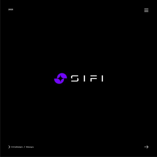 Futuristic logo for decentralized crypto project Design von CrimaDezignz®
