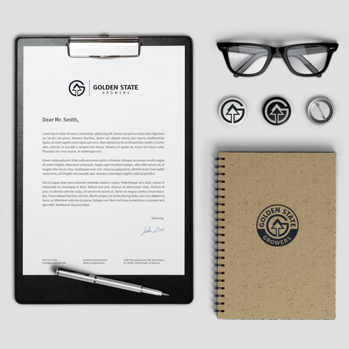 Create a stylish iconic logo for California Cannabis co デザイン by ann@