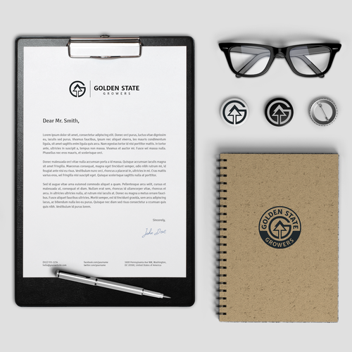 Create a stylish iconic logo for California Cannabis co Design por ann@