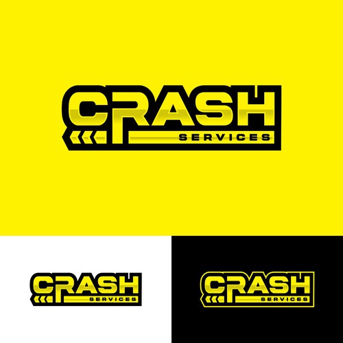 Crash Services - logo design for towing company Design by danieltriyasa