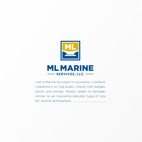 Marine Surveying Company - Legal/Professional/Inland River Design by Jack Begosian