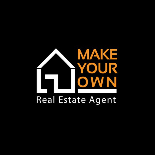 logo for Make Your Own Real Estate Agent デザイン by renins