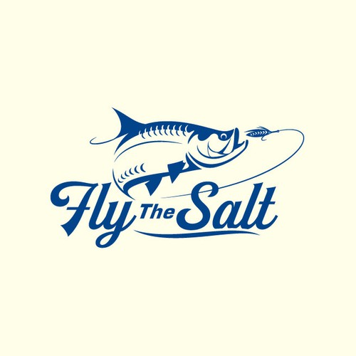 Design a logo for a hat - fly fishing related