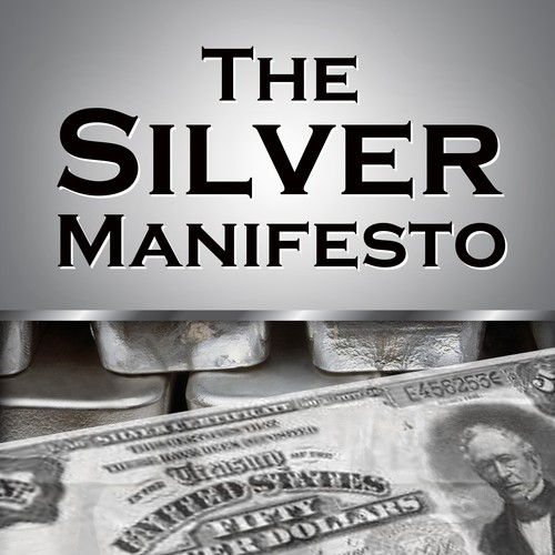 Create a Book Cover For What The Constitution Defines is Money: Silver Design by Mr Wolf