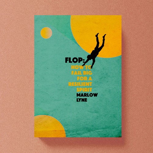 Design a book cover for a book called "FLOP" ! Design by gus domingues