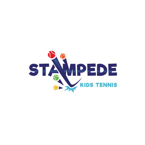 Design a Kids Tennis Logo Design by MagsArt