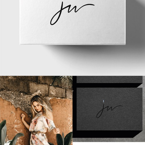 JW Script Logo Diseño de GinSonic