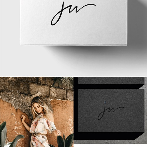 Design JW Script Logo por GinSonic