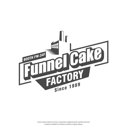 Logo for a State Fair Funnel Cake Booth Design by Classgraphics11