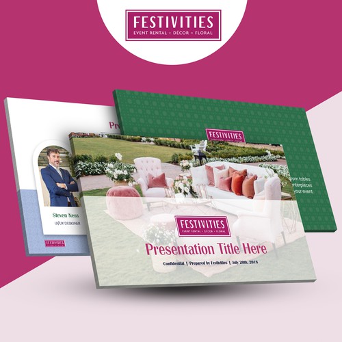 Festivities Powerpoint Deck Design by SN Asha