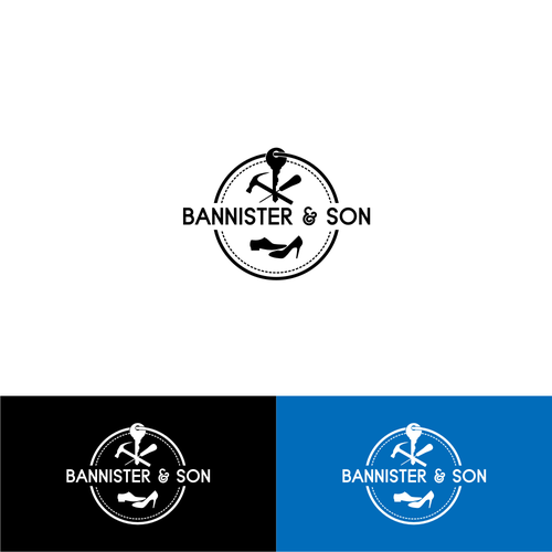 a visual sign to capture shoe repairs as fashionable & keys as very