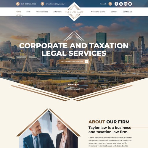 Taylow.Law Website and Software Platform Design by pb⚡️