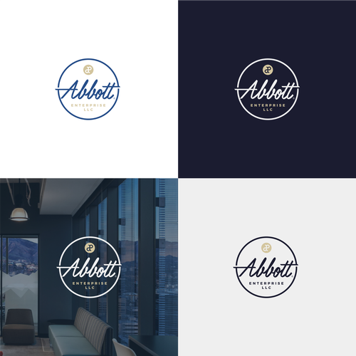 Design Abbott Enterprise Logo di Algozia