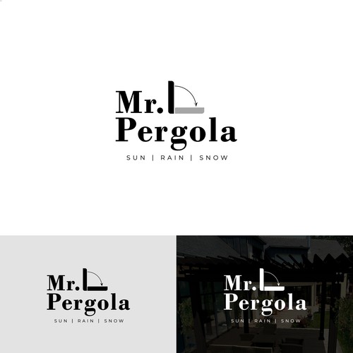 MR PERGOLA LOGO DESIGN Design by Fuzaken