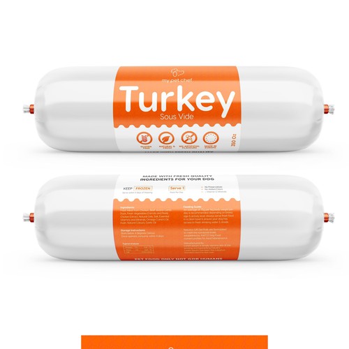 Premium Fresh Dog Food Design by Sukira