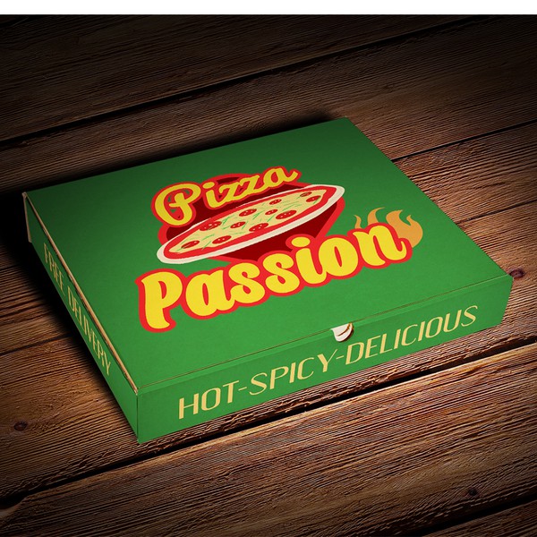 Design by touchdesigner titled "pizza passion"