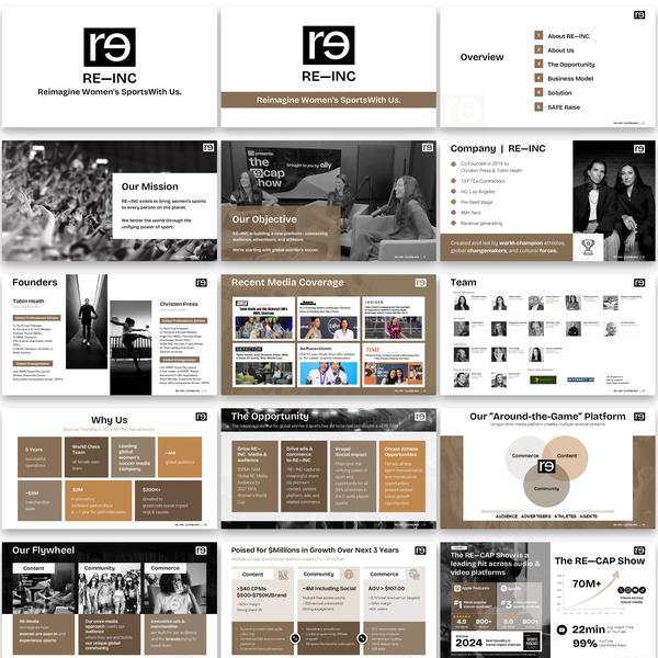 RE—INC Reimagining women’s sports