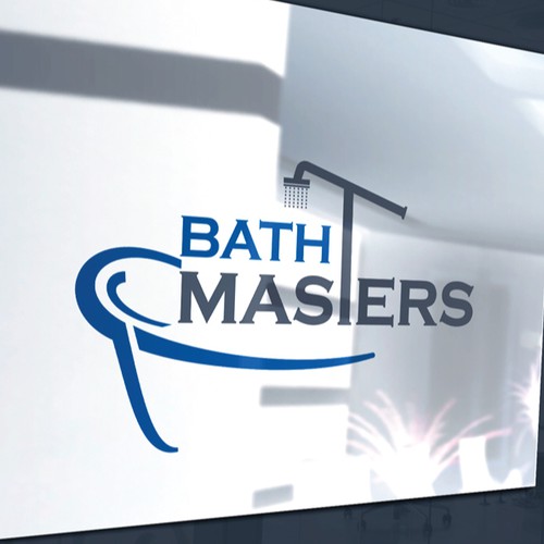 Create a Unique and easily identifiable logo for Bath Masters!! Design by DesignsTwoSixteen